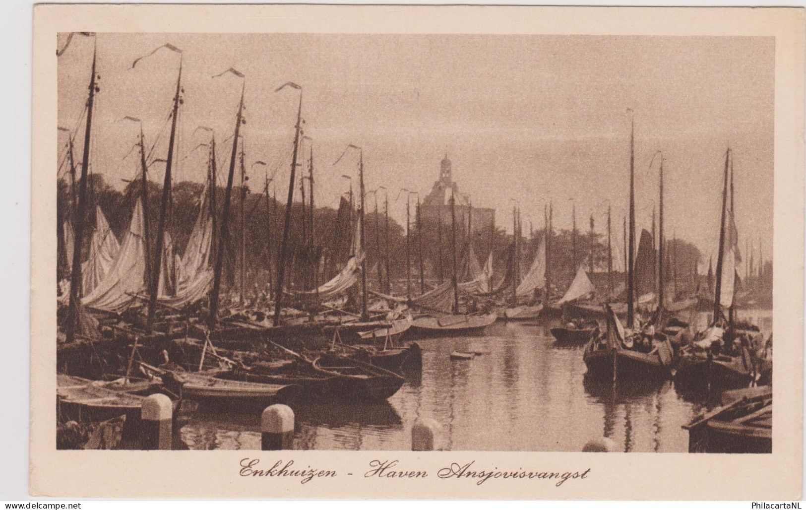 Enkhuizen - Haven Ansjovisvangst - Zeer Oud - Enkhuizen