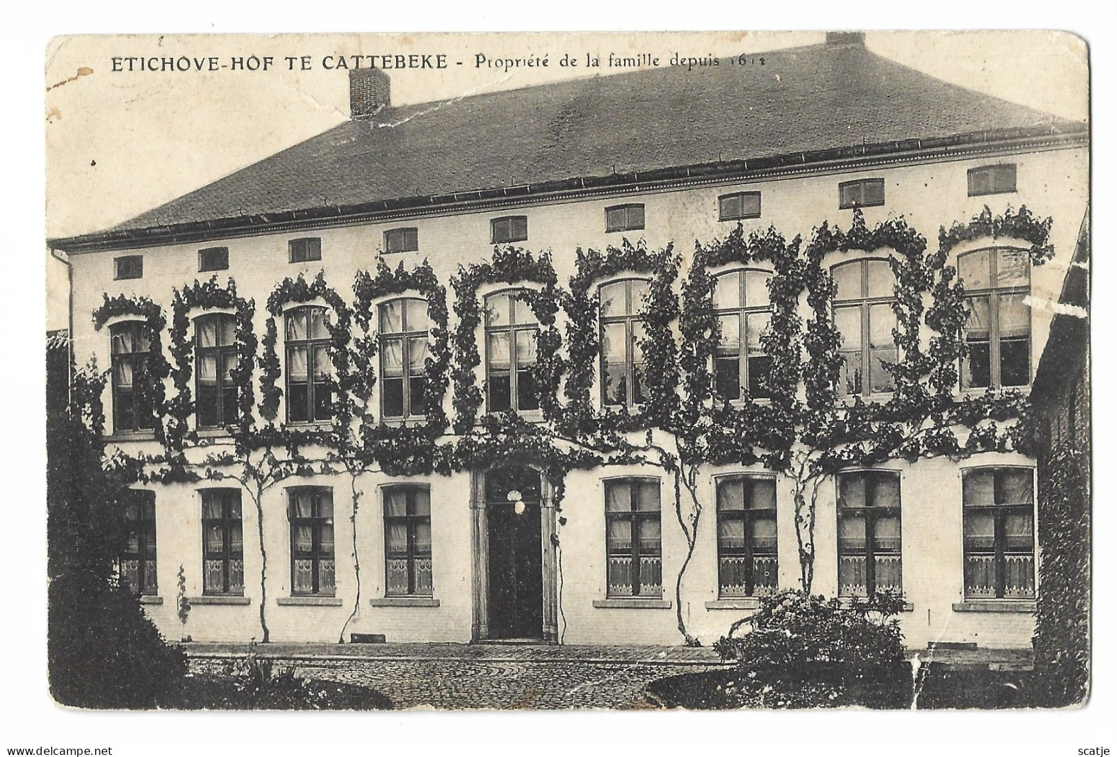 Etichove-Hof Te Cattebeke   -   Propriété De La Famille Depuis   -   1954   Naar   Audenarde - Maarkedal