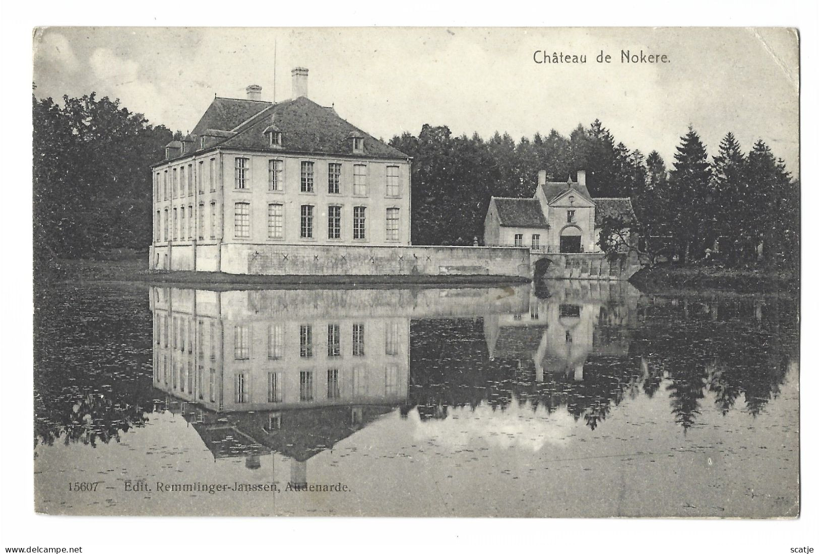 Nokere   -   Château De Nokere.   -   1911   Naar   Audenarde - Kruishoutem