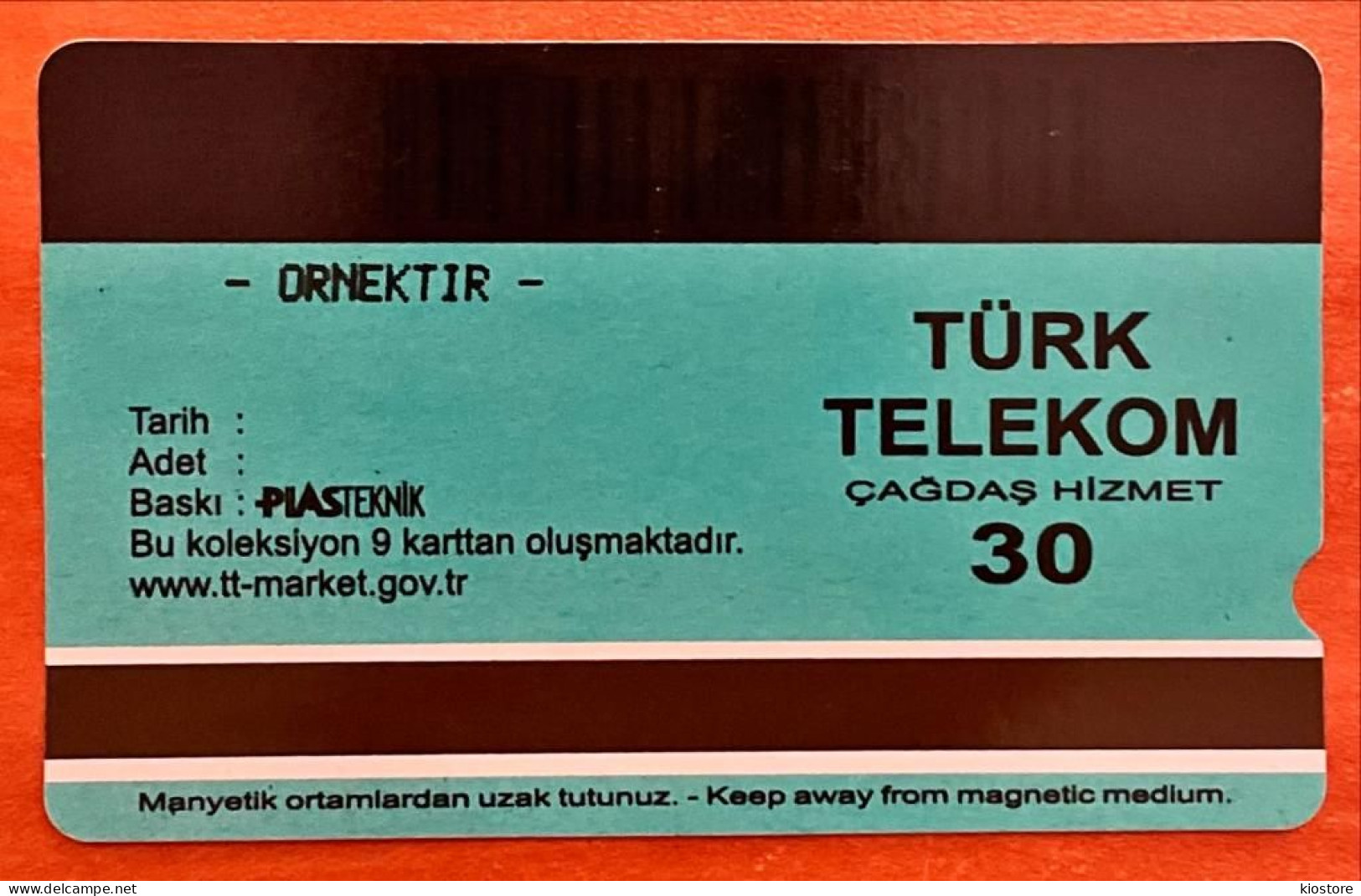 Turkey Turk Telecom Fırıldak 30 Sample - Türkei