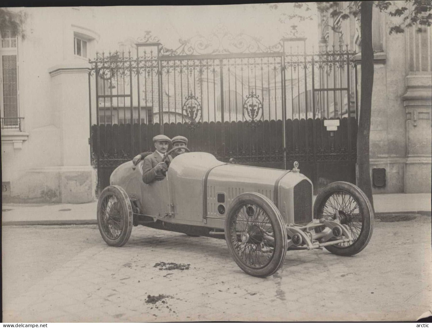 Voiture BALLOT  1919 /1920 Photo N & B Argentique Originale 17 X 23 Cm - Automobile - F1