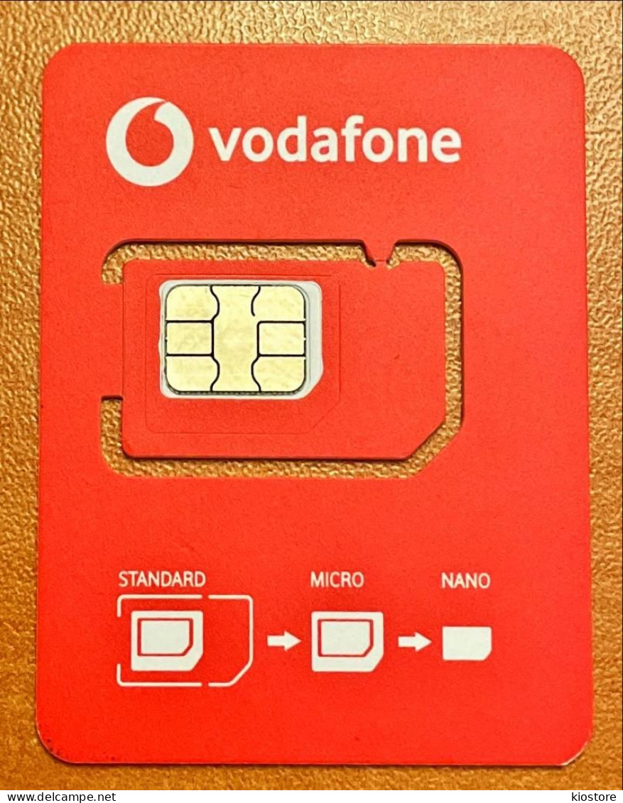 Turkey Vodafone Sim Card Small Size - Türkei