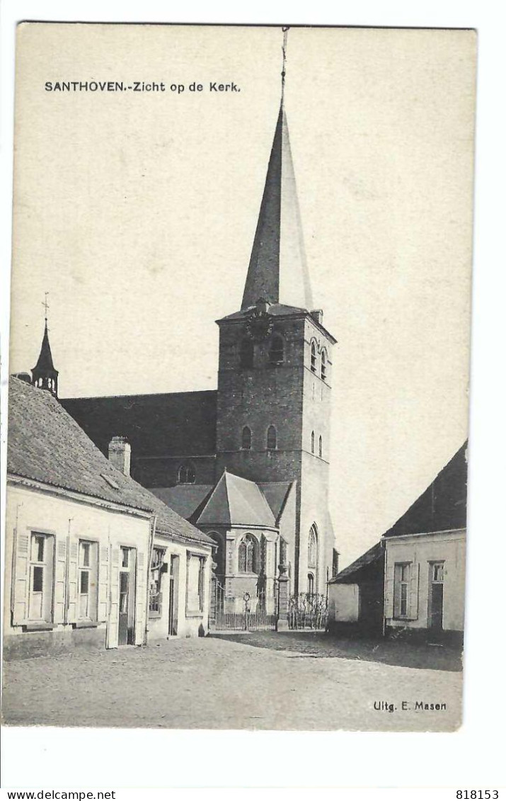Zandhoven   SANTHOVEN - Zicht Op De Kerk - Zandhoven