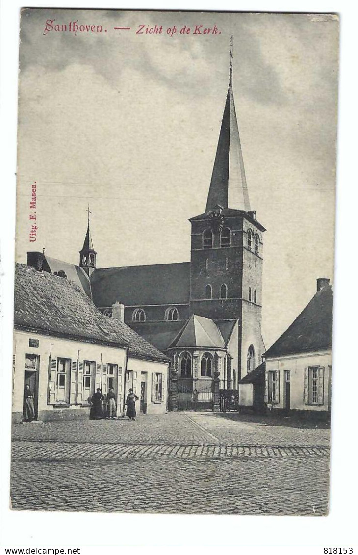 Zandhoven   Santhoven - Zicht Op De Kerk - Zandhoven