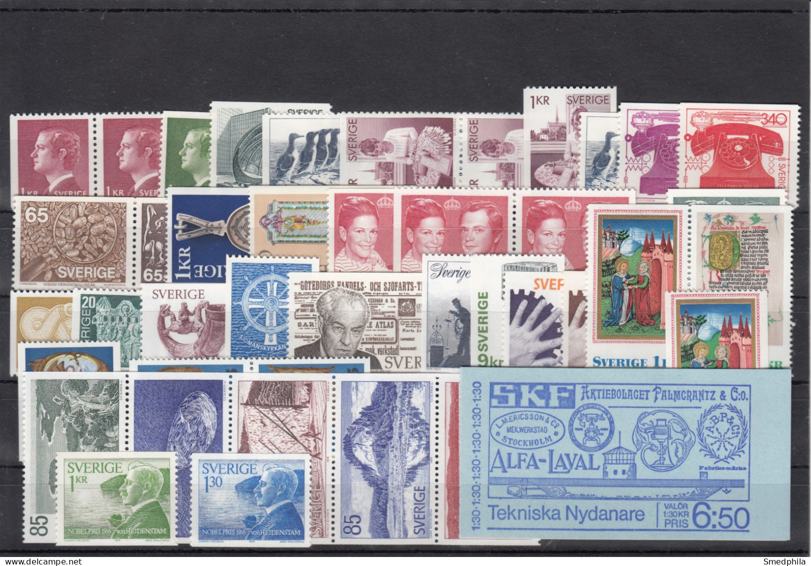 Sweden 1976 - Full Year MNH ** - Annate Complete