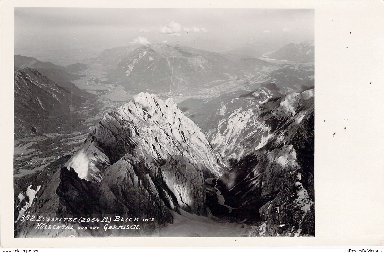 ALLEMAGNE - ZUGSPITZE Blick - H ôllental Und Auf Garmisch - Carte Postale Ancienne - Autres & Non Classés