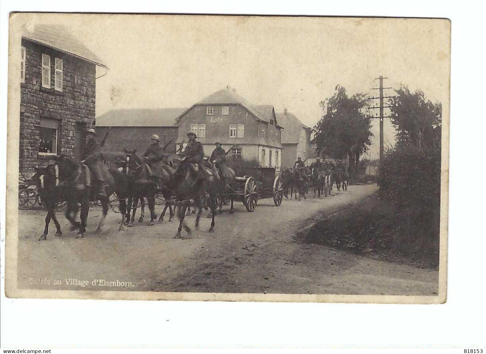 Elsenborn  Entrée Au Village D'Elsenborn - Butgenbach - Buetgenbach