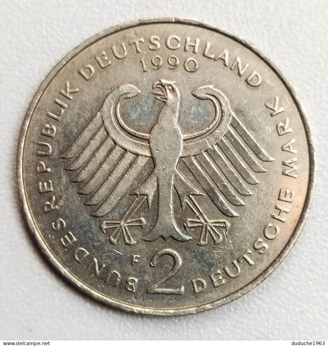 Allemagne. 2 Mark 1990 F - 2 Mark