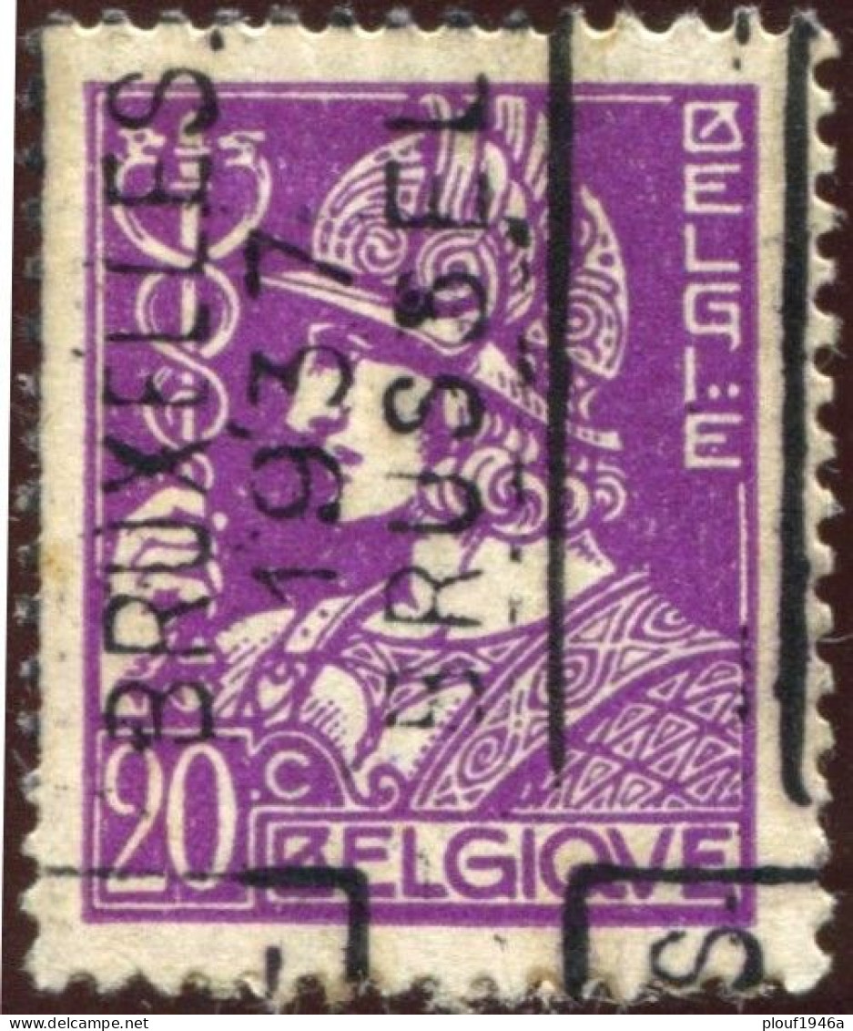 COB  Roulette 6051 A (Bruxelles-1937-Brussel) - Roller Precancels 1930-..