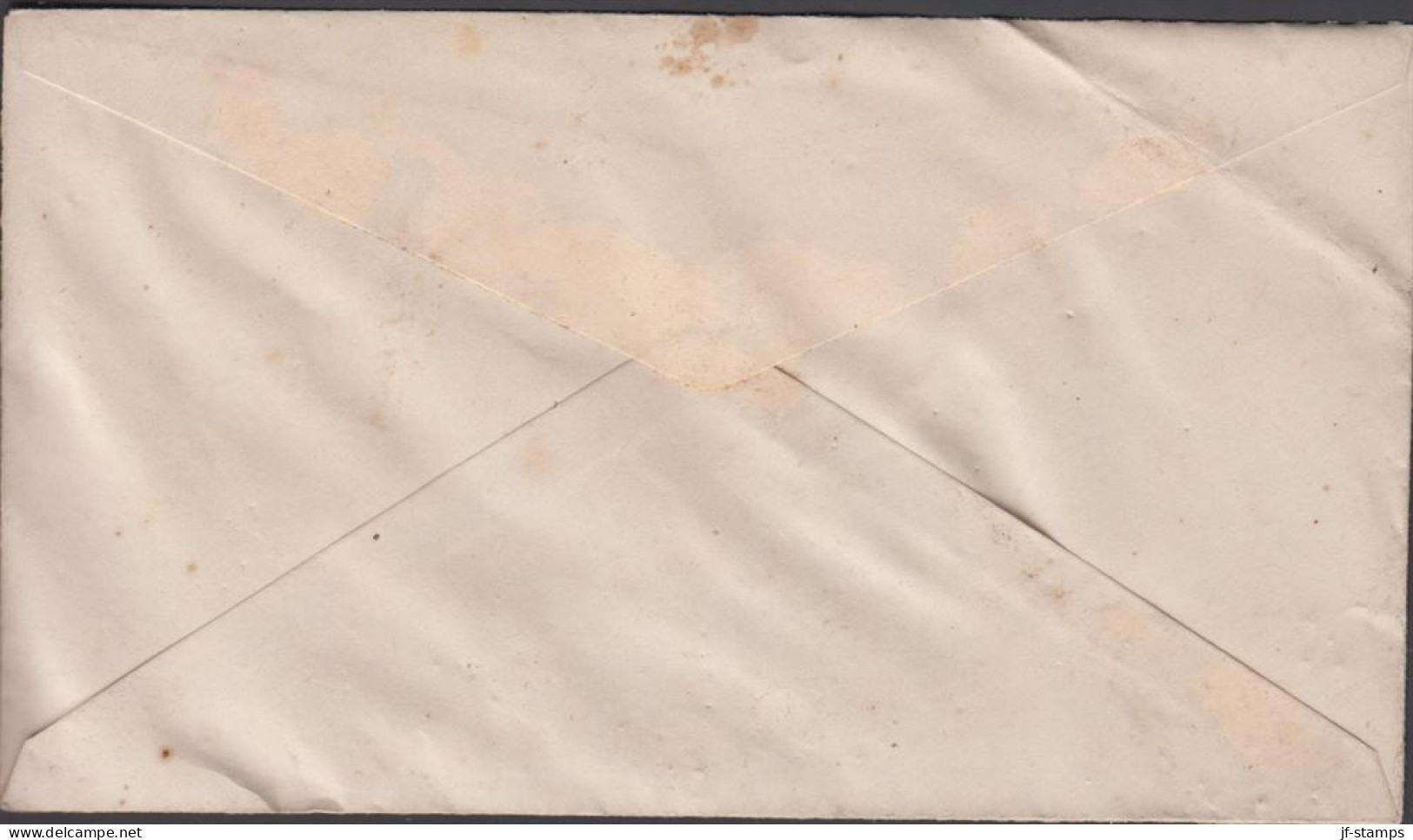 1884. HAWAII. 1 CENT. HONOLULU. HAWAII. Envelope. Fold Reverse.  - JF440341 - Hawai