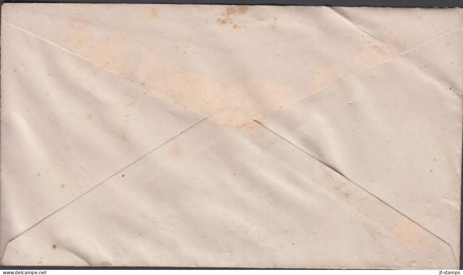 1884. HAWAII. 1 CENT. HONOLULU. HAWAII. Envelope. Fold Reverse.  - JF440341 - Hawaï