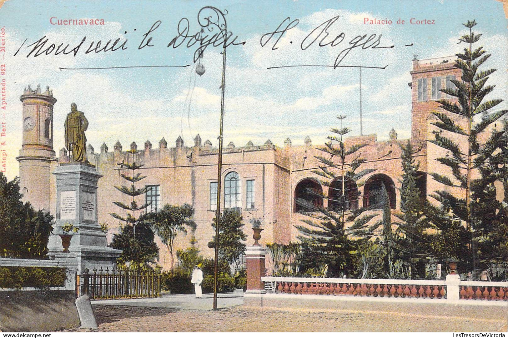 MEXIQUE - CUERNAVACA - Palacio De Cortez - Carte Postale Ancienne - Messico