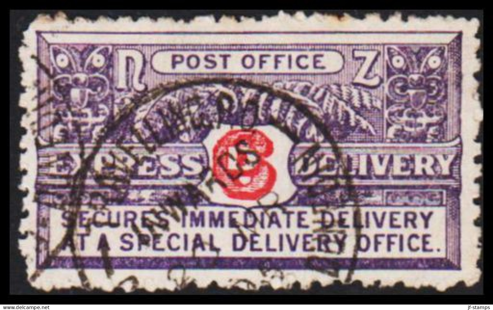 1903. New Zealand.  EXPRESS DELIVERY 6 P Perf 11. (MICHEL 113A) - JF533653 - Gebraucht