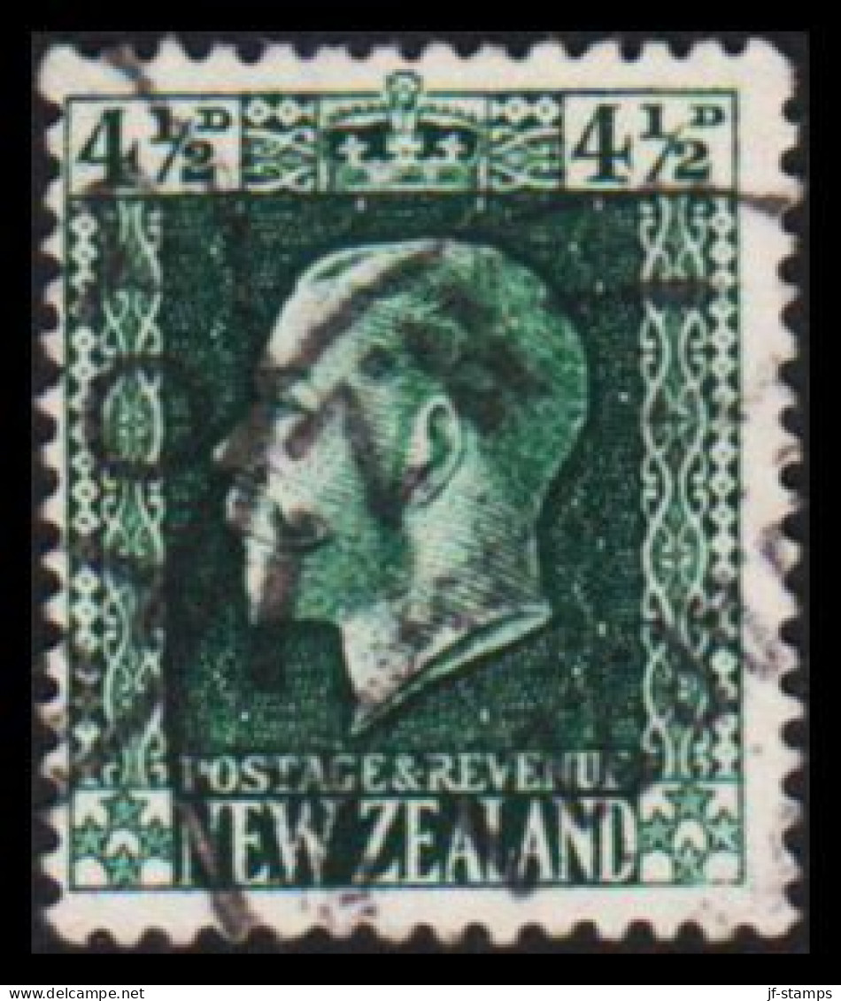 1915. New Zealand. Georg V 4½ D   (MICHEL 142) - JF533663 - Gebraucht