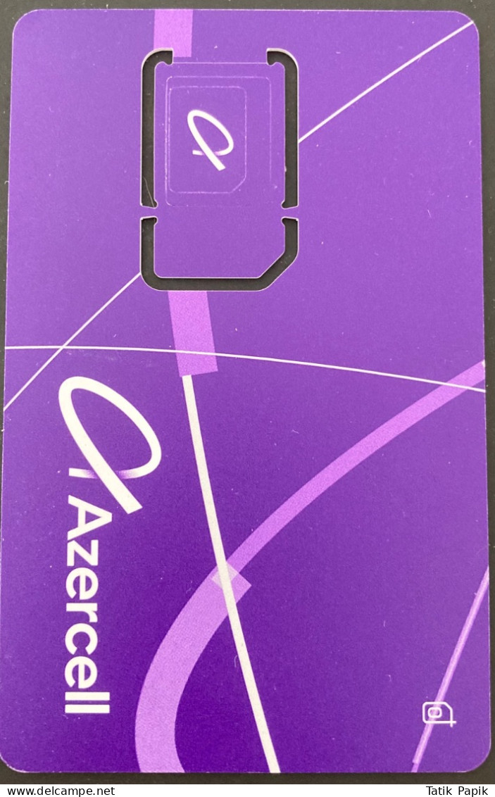 Azerbaïdjan Carte Multi SIM Card Azercell New Telecom 3G 4G 5G - Aserbaidschan