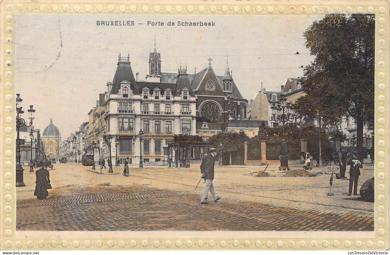 BELGIQUE - Bruxelles - Porte De Schaerbeek - Carte Postale Ancienne - Otros & Sin Clasificación