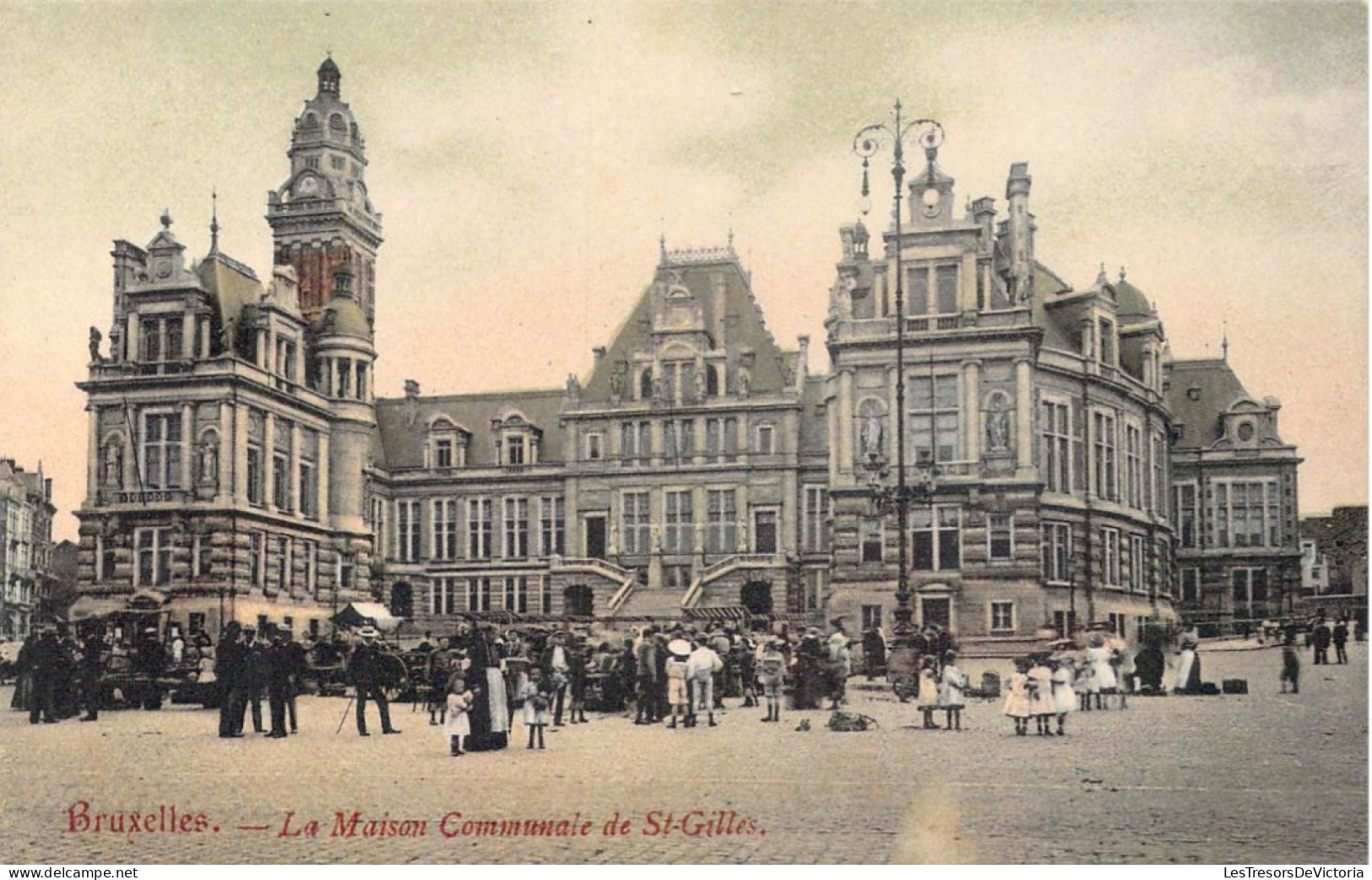 BELGIQUE - Bruxelles - La Maison Communale De St-Gilles - Carte Postale Ancienne - Sonstige & Ohne Zuordnung