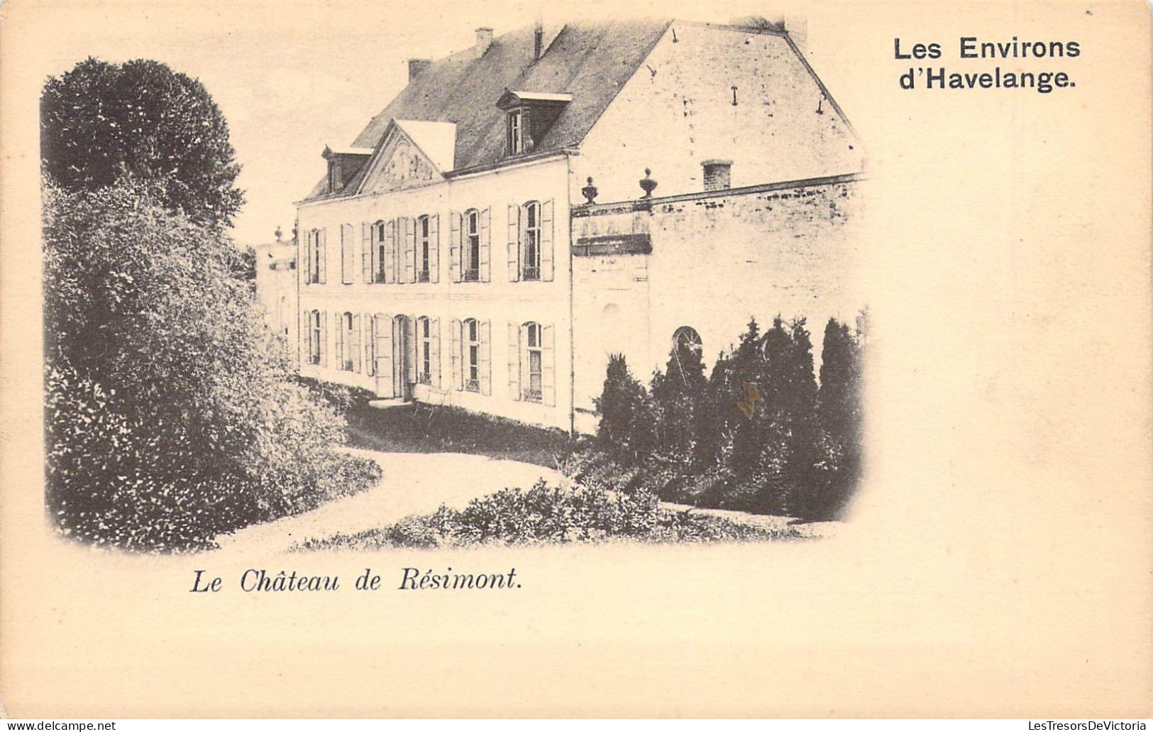 BELGIQUE - HAVELANGE - Le Château De Résimont - Edit Nels - Carte Postale Ancienne - Havelange