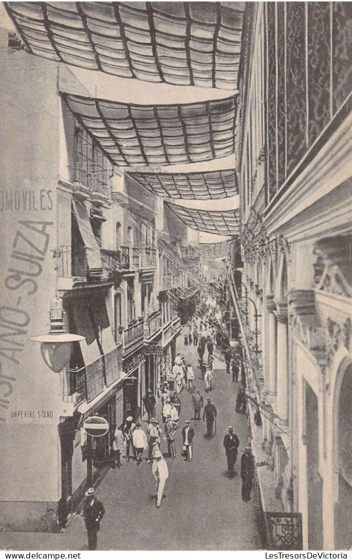 ESPAGNE - SEVILLA - Calle Sierpes - Carte Postale Ancienne - Sevilla