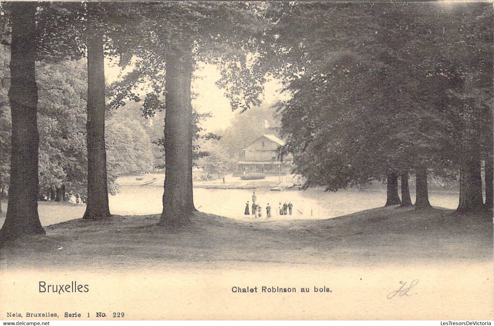 BELGIQUE - Bruxelles - Chalet Robinson Au Bois - Carte Postale Ancienne - Foreste, Parchi, Giardini