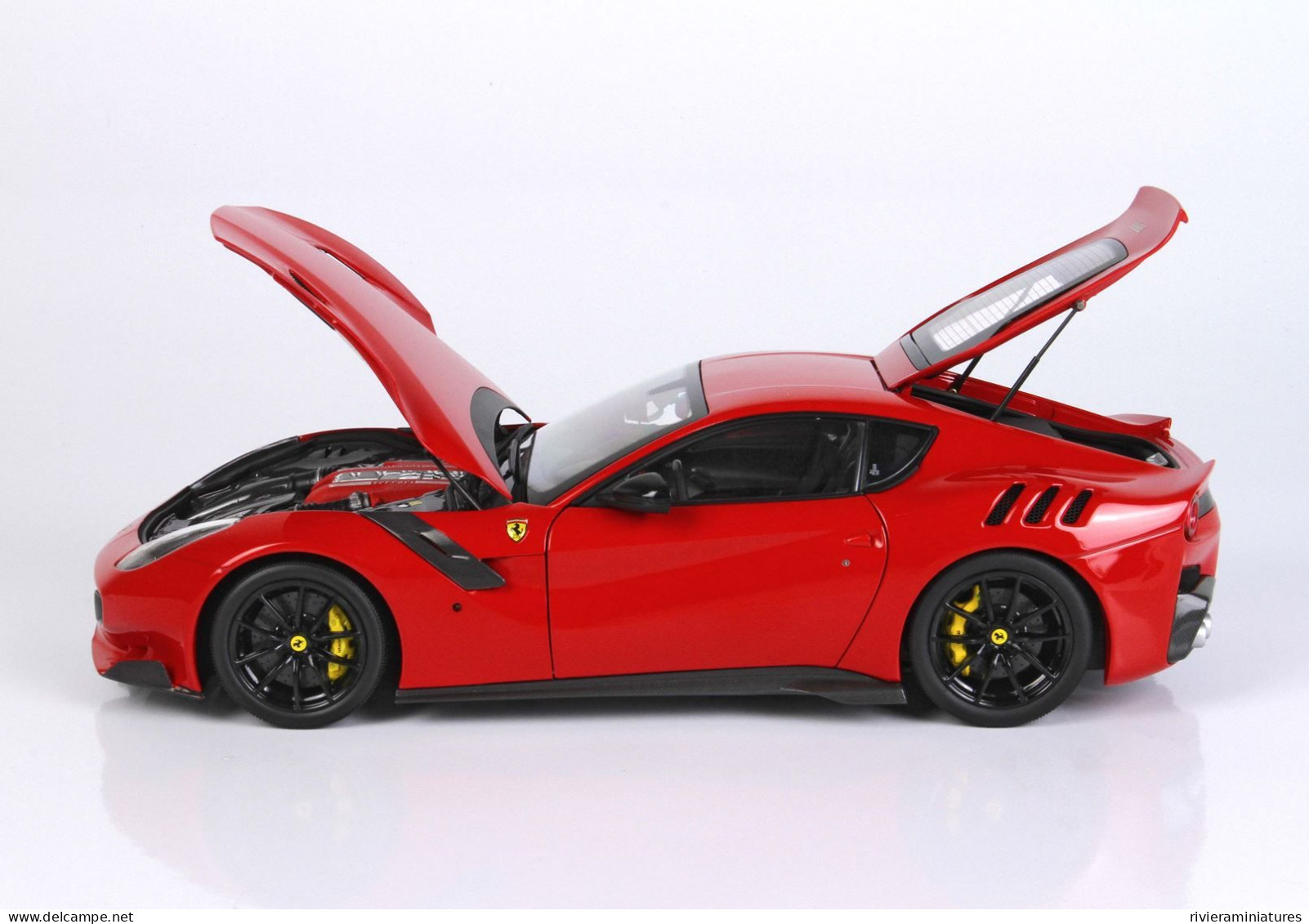 BBR - FERRARI F12 TDF 2016 - Rosso Corsa - DIE CAST - BBR182101-23 - 1/18 - Altri & Non Classificati