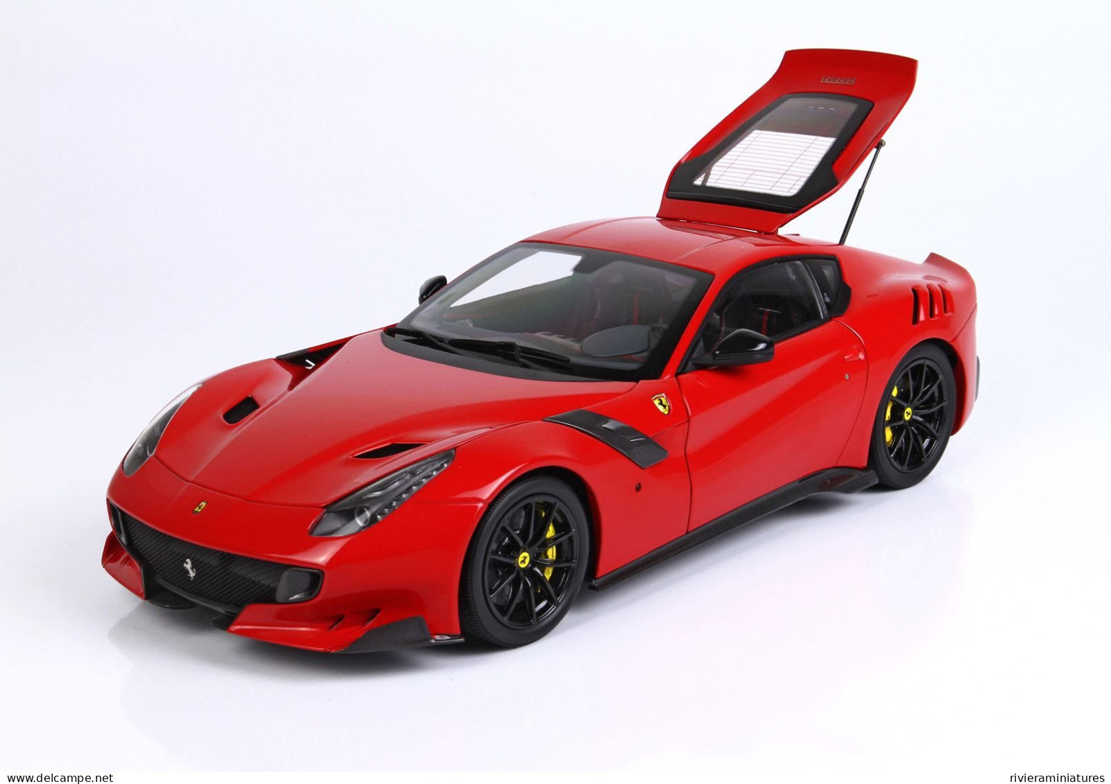 BBR - FERRARI F12 TDF 2016 - Rosso Corsa - DIE CAST - BBR182101-23 - 1/18 - Altri & Non Classificati