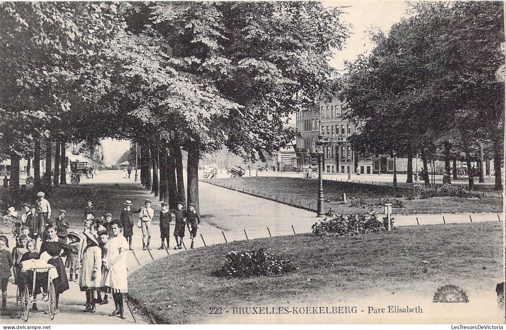 BELGIQUE - Bruxelles-Koekelberg - Parc Elisabeth - Carte Postale Ancienne - Parks, Gärten