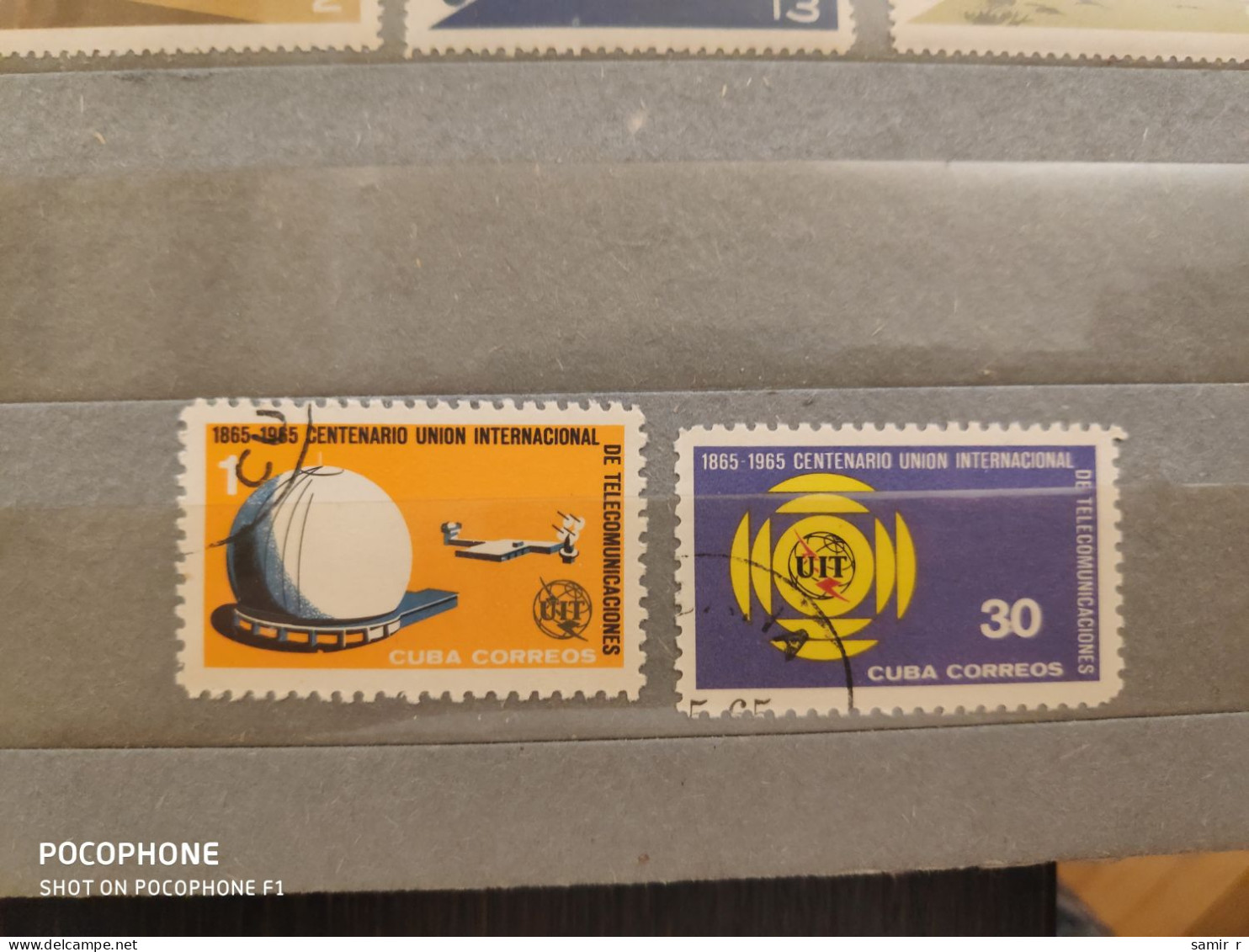 1965 Cuba Communications (F8) - Oblitérés