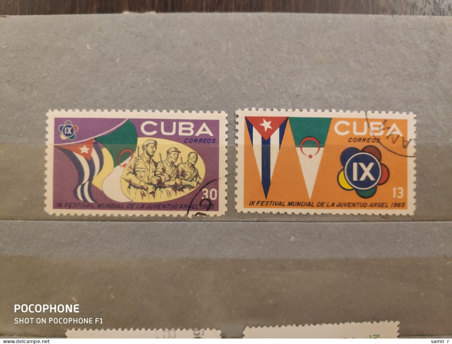 1965 Cuba Revolution (F8) - Oblitérés