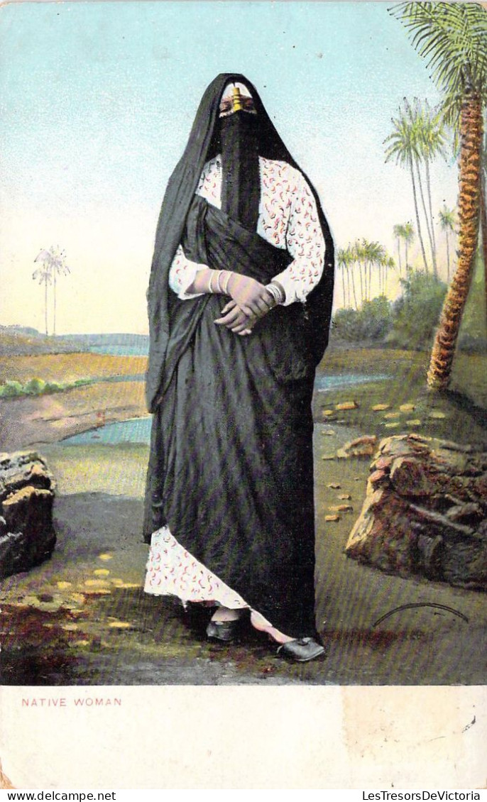 EGYPTE - Native Woman - Femme Du Pays - Carte Postale Ancienne - Persone