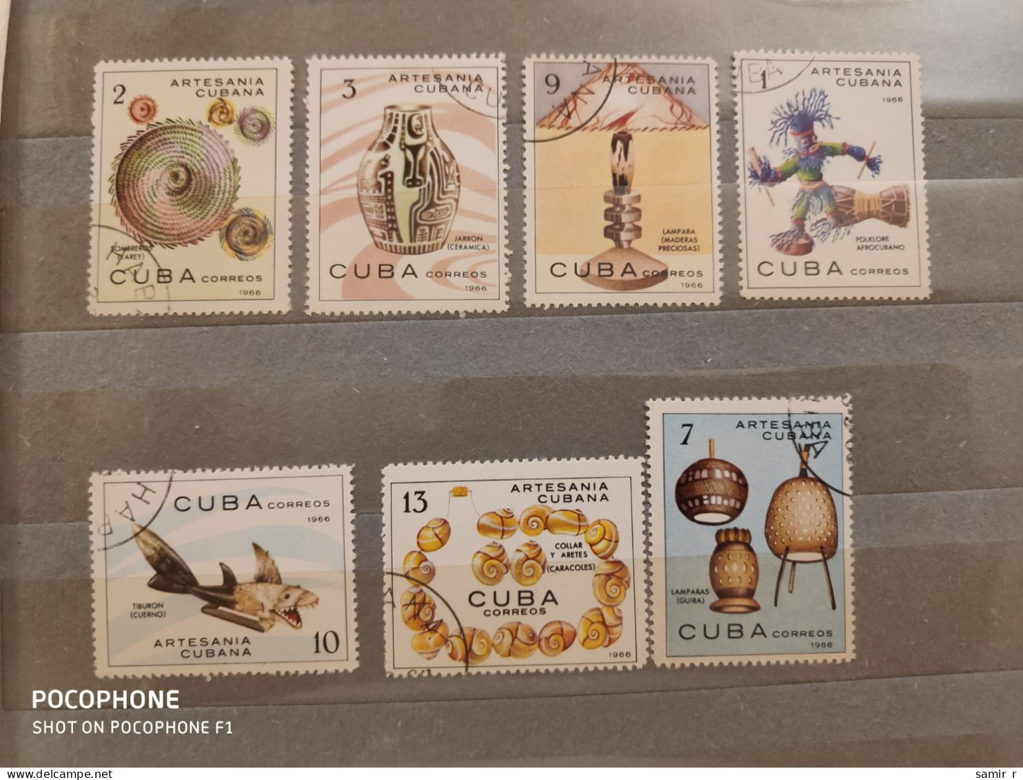 1966 Cuba Art (F8) - Oblitérés