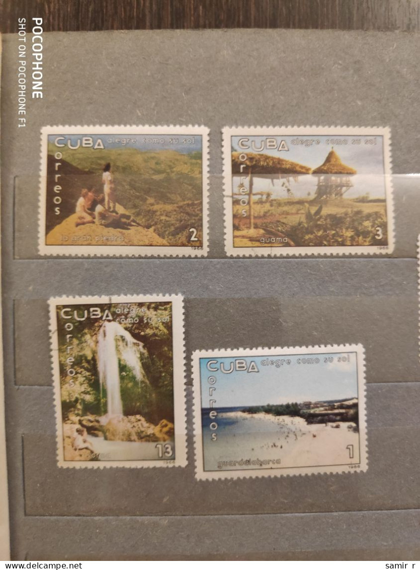 1966 Cuba Paintings (F8) - Usati