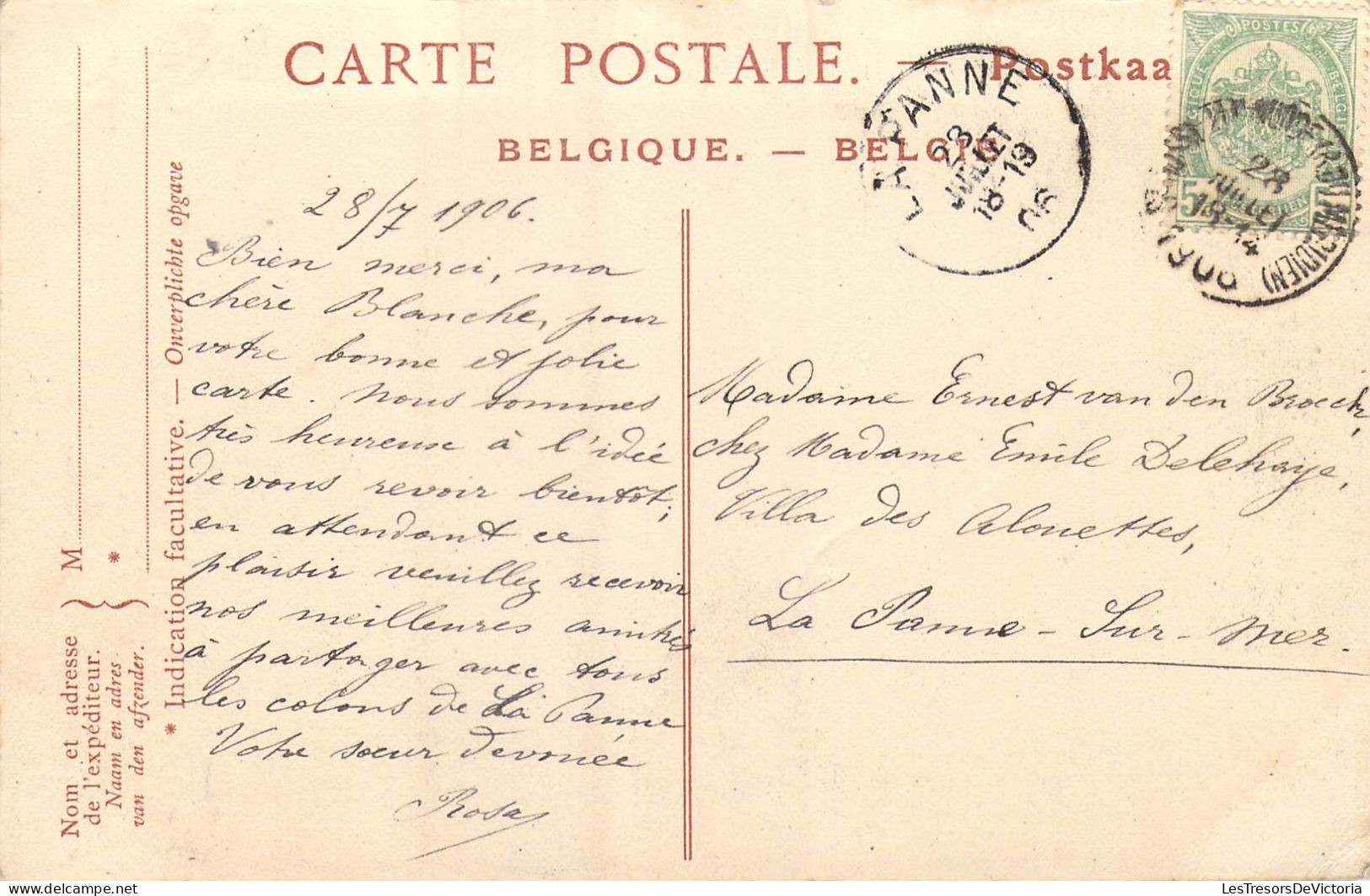 BELGIQUE - Bruxelles - Le Bois De La Cambre, La Laiterie - Carte Postale Ancienne - Bossen, Parken, Tuinen