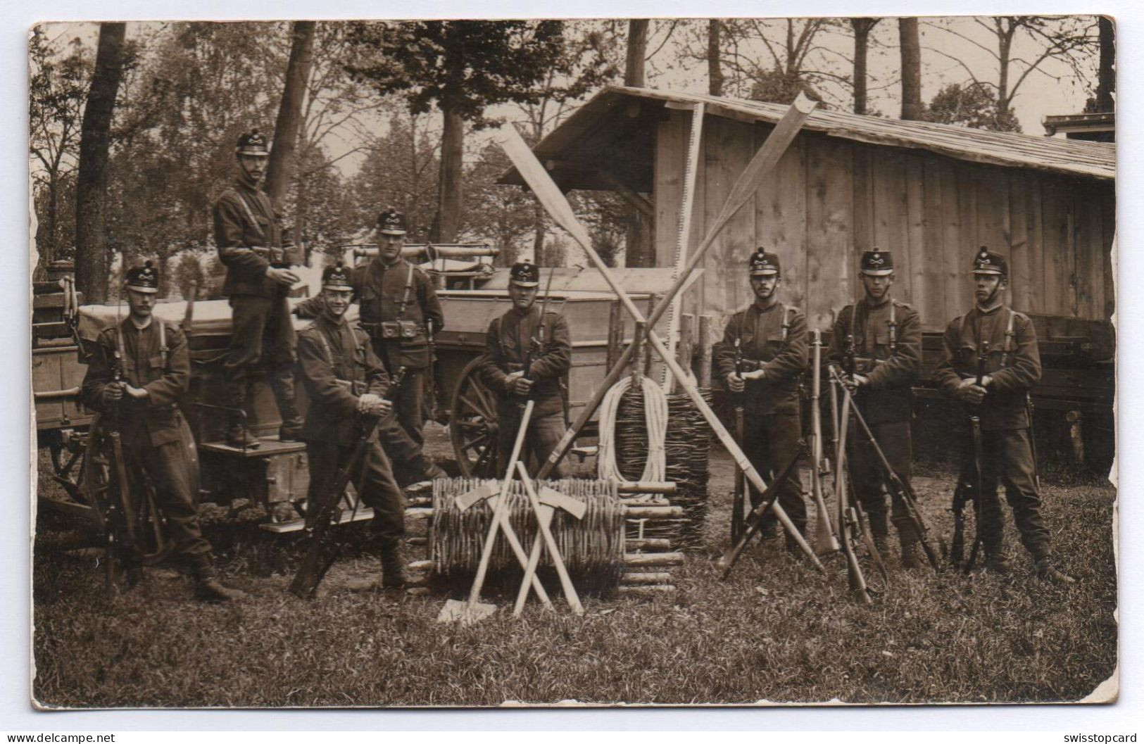 MILITÄR 1913 Gel. V. Bière Militär-Post Genie - Bière