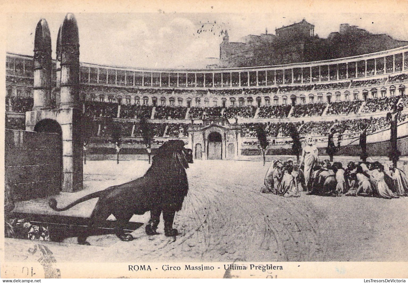 ITALIE - ROMA - Circo Massimo - Ultima Preghiera - Carte Postale Ancienne - Coliseo