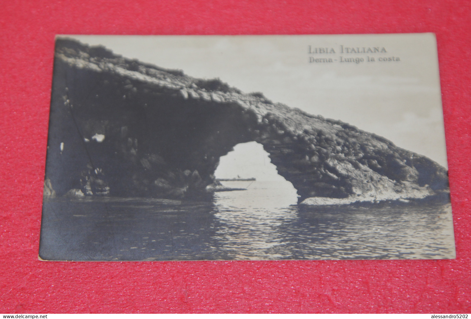 Libya Derna Lungo La Costa Rppc NV - Libyen