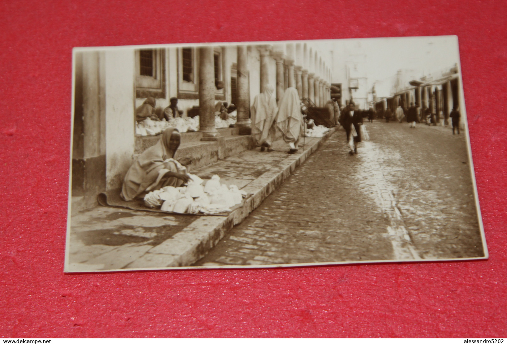 Libya Tripoli Foto Cartolina Scattata Nel 1939 Da Album Crociera NV - Libia