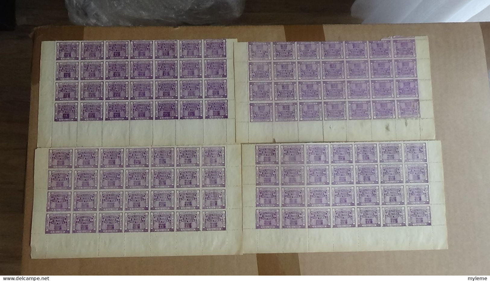 AP323 Carton 28 Kgs Dont 392 Colis Postaux De Paris Pour Paris N° 50 NSG   Cote 5488 Euros A Saisir !!! - Lots & Kiloware (mixtures) - Min. 1000 Stamps