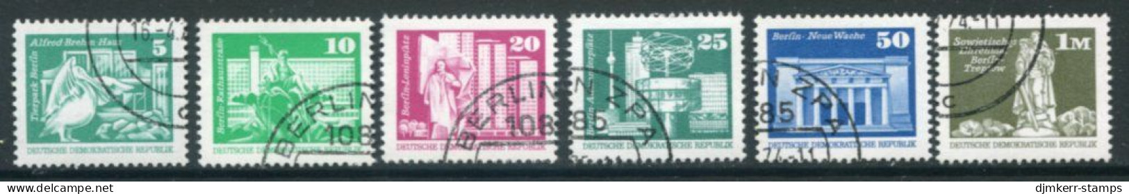 DDR / E. GERMANY 1973-75 Definitive Coil Stamps Used. - Oblitérés