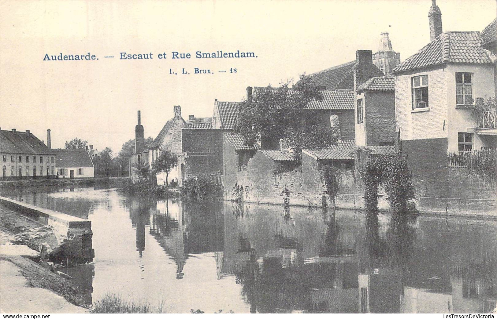 BELGIQUE - Audenarde - Escaut Et Rue Smallendam - Carte Postale Ancienne - Otros & Sin Clasificación