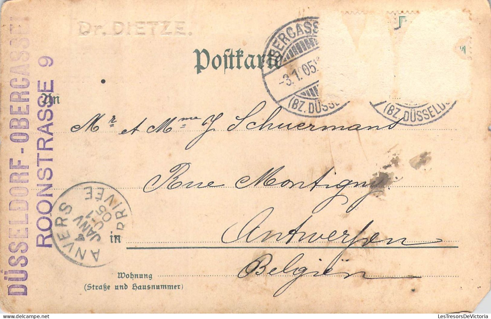 ALLEMAGNE - Düsseldorf - Gruss Aus Düsseldorf Und Viel Gluck  - Carte Postale Ancienne - Düsseldorf