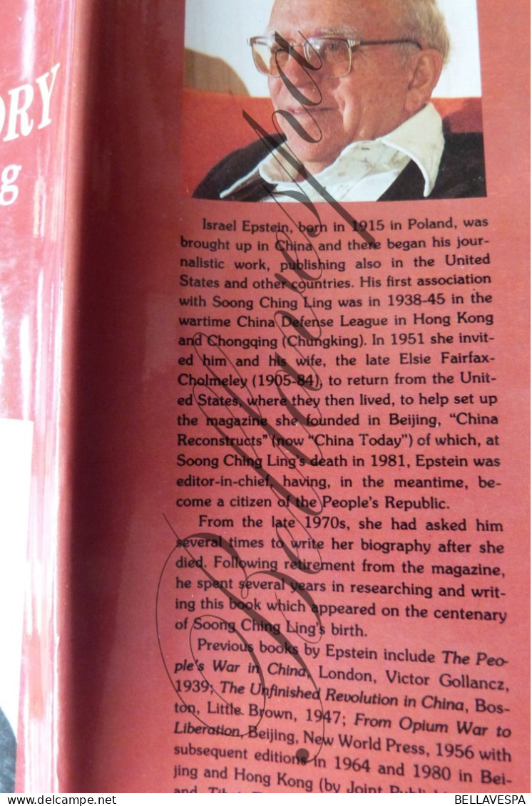 Woman In World History Soong Ching Ling Mme Sun Yatsen Israel Epstein New World Press Scarce Rare - Medio Oriente