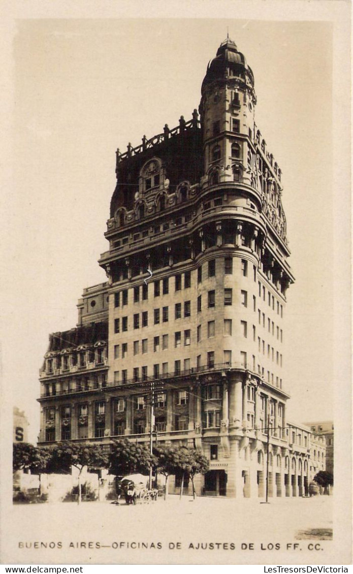 ARGENTINE - Buenos Aires - Oficinas De Ajustes De Los FF.CC.- Carte Postale Ancienne - Argentina