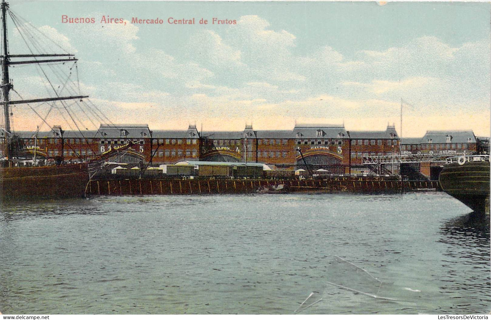 ARGENTINE - Buenos Aires - Mercado Central De Frutos - Carte Postale Ancienne - Argentine