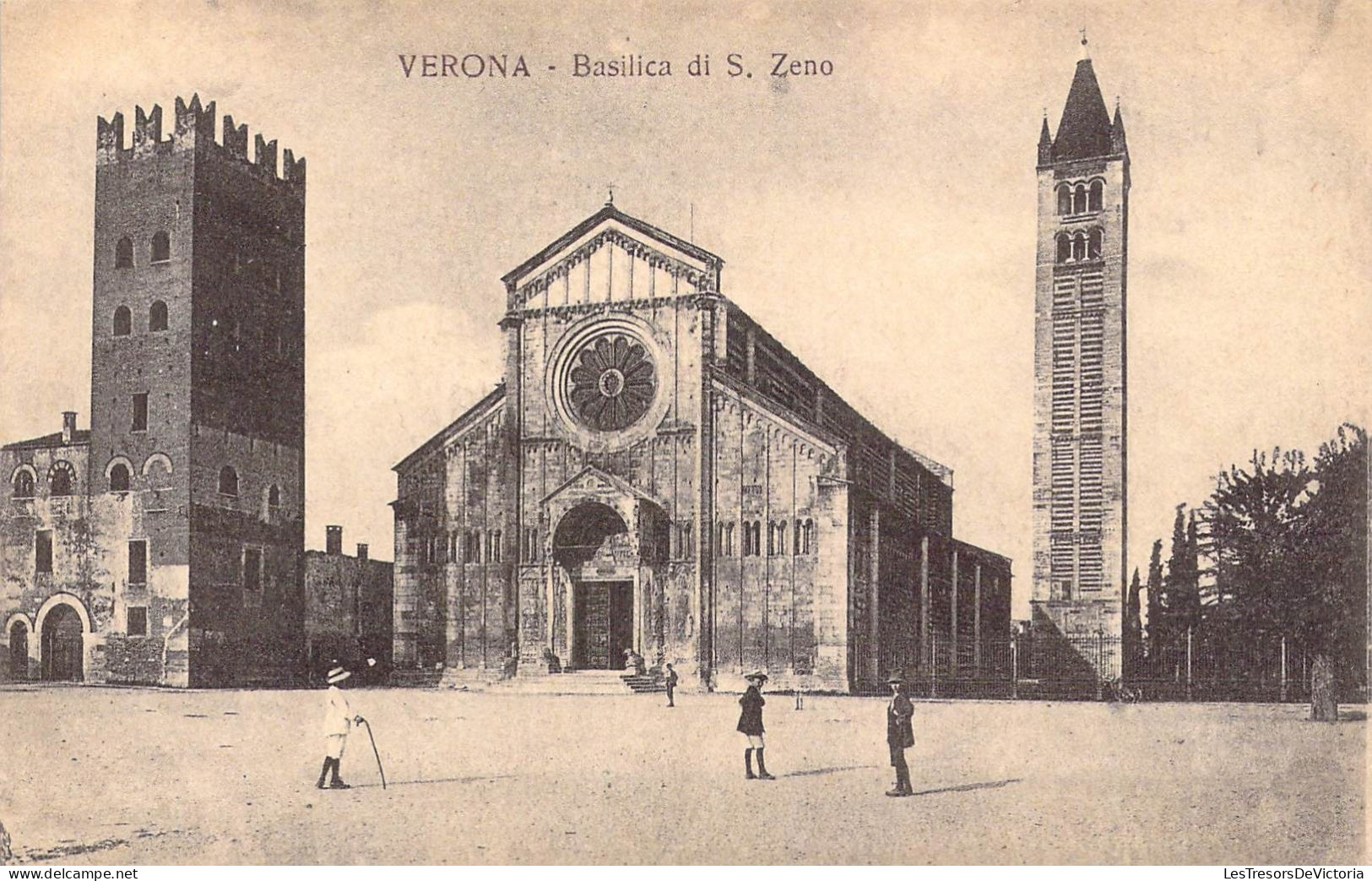ITALIE - Verona - Basiliac Di S. Zeno - Carte Postale Ancienne - Verona