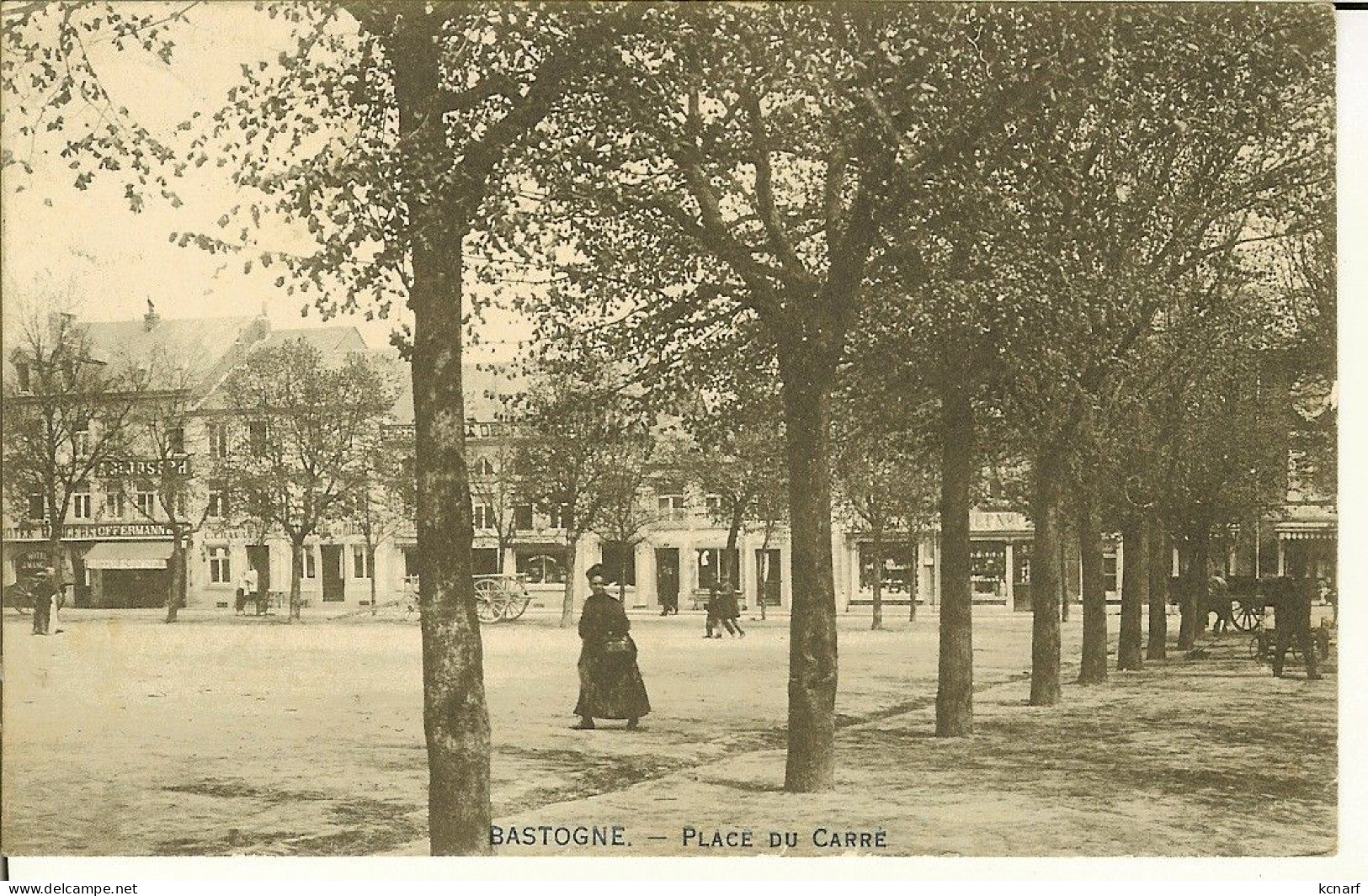 CP De BASTOGNE " Place Du Carré " - Bertogne
