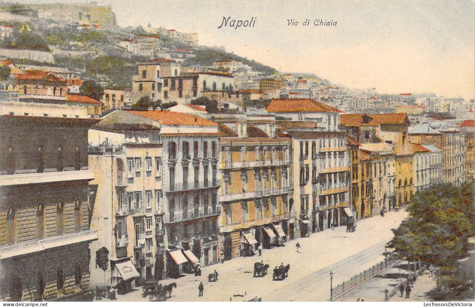 ITALIE - Napoli - Via Di Chiaia - Carte Postale Ancienne - Napoli (Naples)