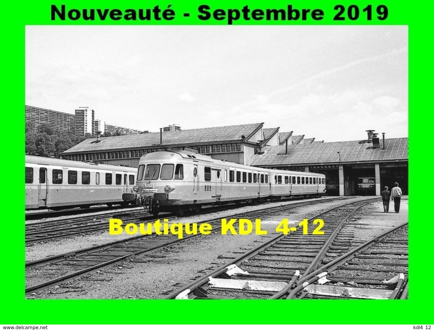 AL 599 - Autorail RGP 1 Au Dépôt - LYON-VAISE - Rhône - SNCF - Lyon 9