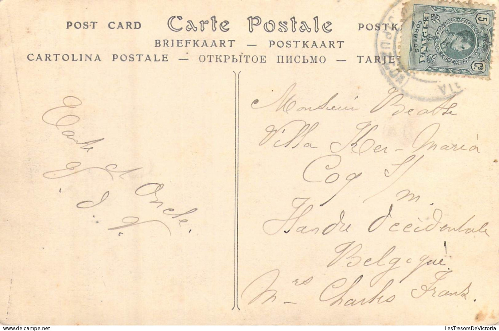 ESPAGNE - Fuenterrabia - Vista General - Carte Postale Ancienne - Autres & Non Classés