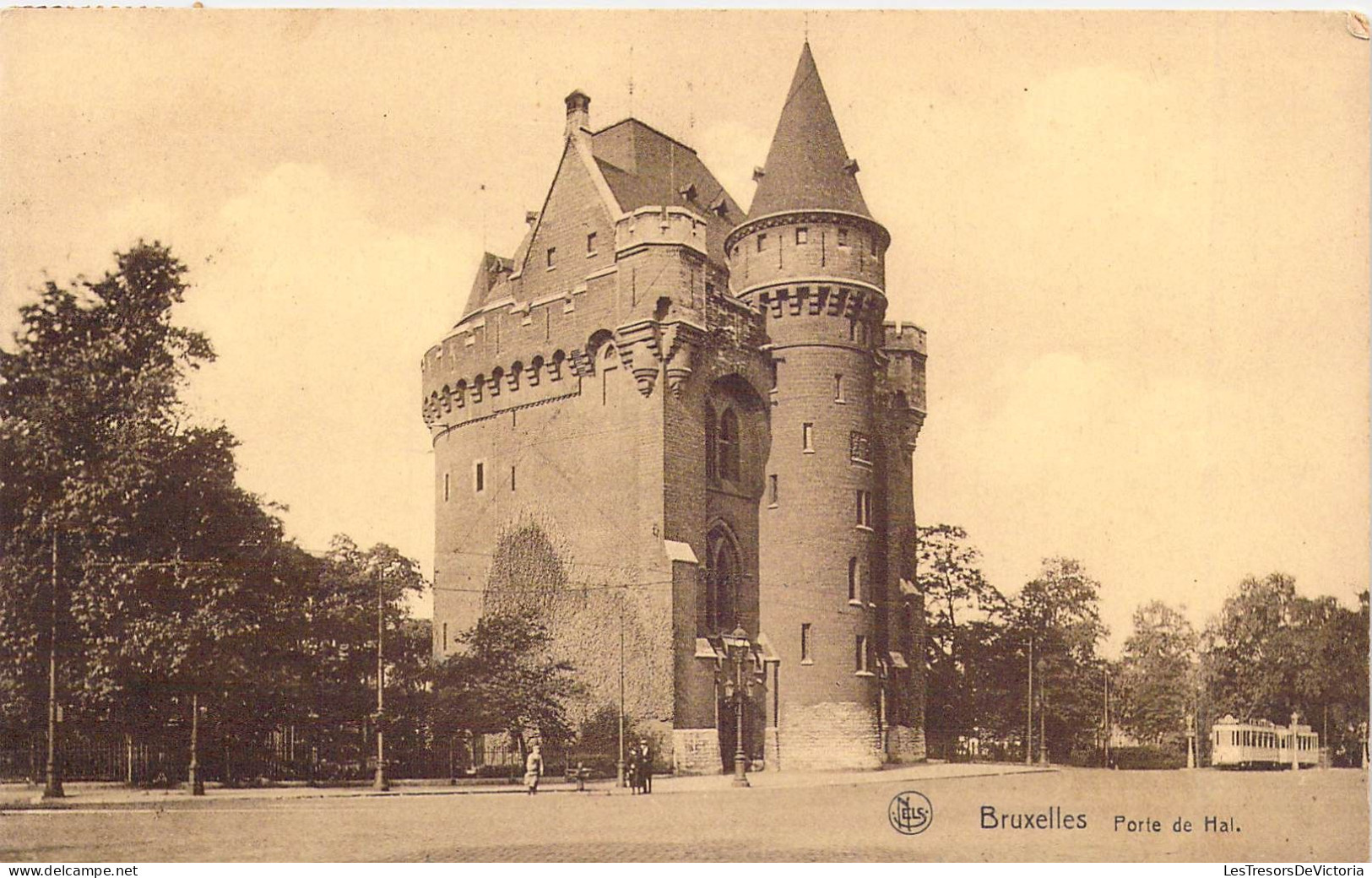 BELGIQUE - BRUXELLES - Porte De Hal - Carte Poste Ancienne - Other & Unclassified